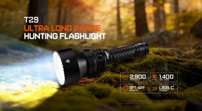 Acebeam T29 Luminus SFT-42R 2900 lumen 1400m