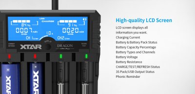 LADDARE XTAR DRAGON VP4 PLUS