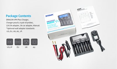 LADDARE XTAR DRAGON VP4 PLUS