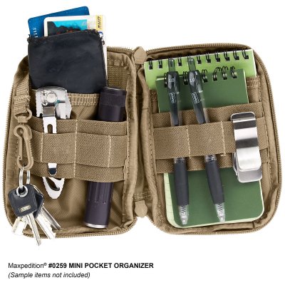 Maxpedition - Mini Pocket Organizer Grön