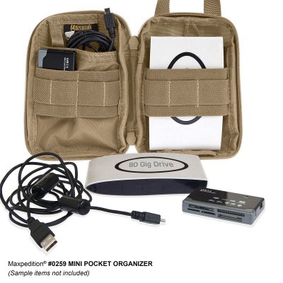Maxpedition - Mini Pocket Organizer Grön