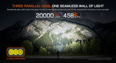 Acebeam X35 Multi-Light söklampa