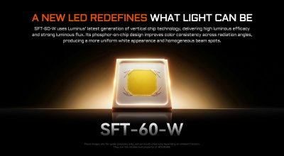 Ficklampa Acebeam P20 mini SFT-60-W 4000 lumen