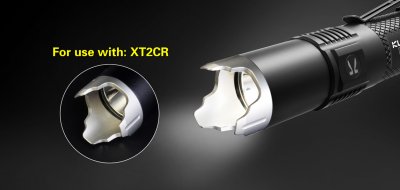 Strike bezel till Klarus XT2CR ver 1