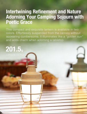 Campinglampa Klarus CL3 Tent Lantern Night Light