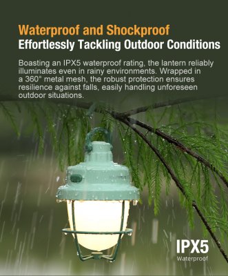 Campinglampa Klarus CL3 Tent Lantern Night Light