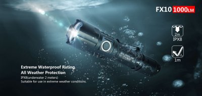 KLARUS FX10 1000 LUMEN ZOOM