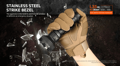 Ficklampa Acebeam L35 2.0 5000 lumen 6500K