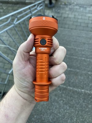 Ficklampa Acebeam L35 2.0 5000 lumen 6500K orange