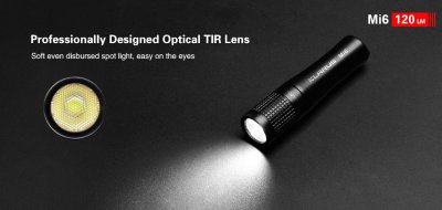 FICKLAMPA KLARUS MI6 120 LUMEN MINI EDC NYCKELRINGSLAMPA