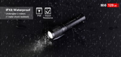 FICKLAMPA KLARUS MI6 120 LUMEN MINI EDC NYCKELRINGSLAMPA