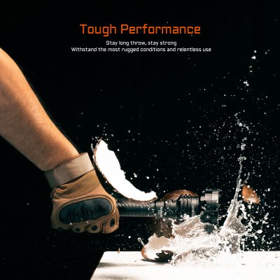 Ficklampa Acebeam P20 SFT-90X max 5600 lumen 1454m Micro-Arc-Oxidation